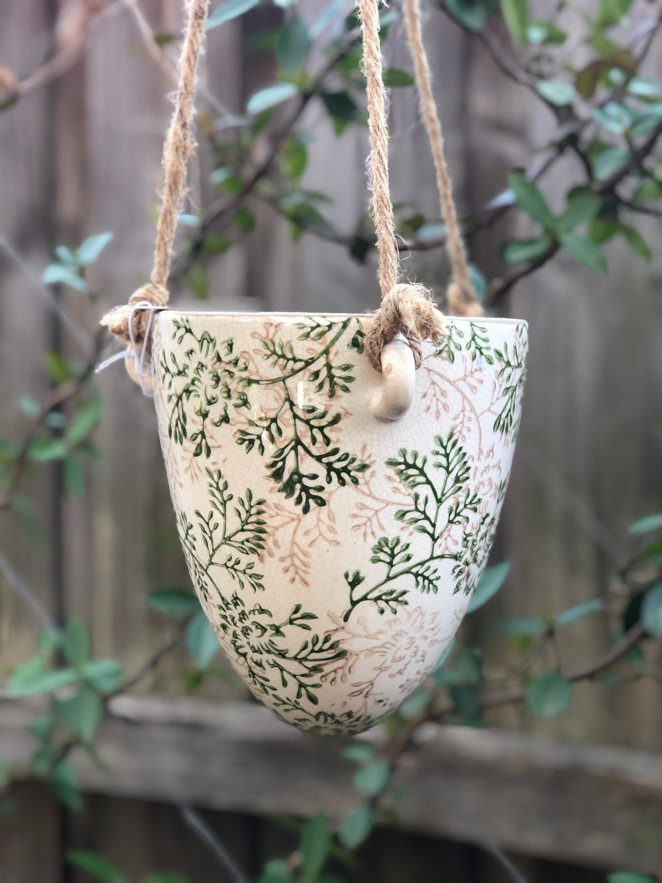 Botanic hanging pot