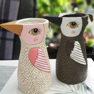 Bird Watering Can/Vase