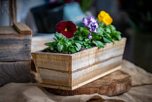 Load image into Gallery viewer, Rustic flower box
