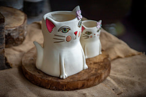 1 Designer pot-Cat